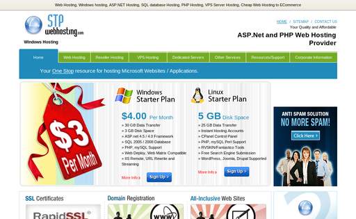 STP Web Hosting Services