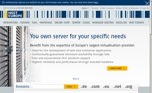 Host Europe PLC