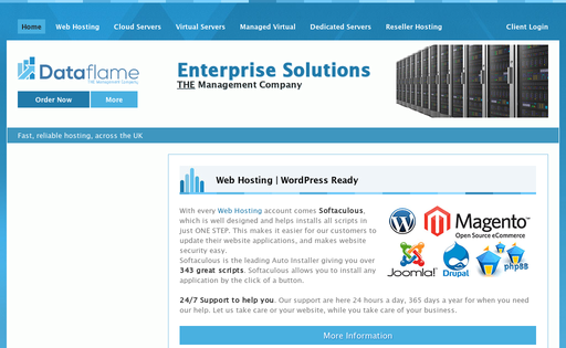 Dataflame Hosting
