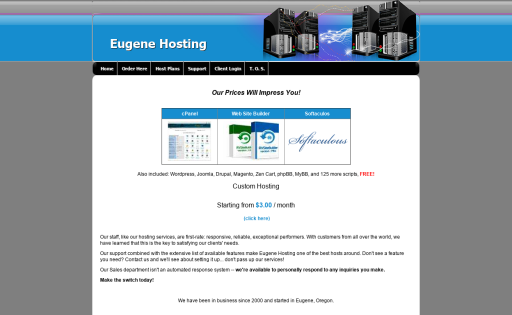 Eugene Hosting