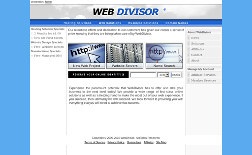 WebDivisor