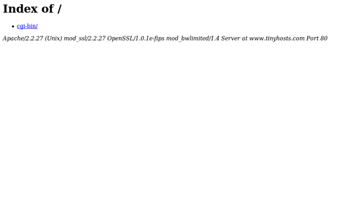TinyHosts.com