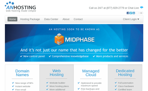 AN Hosts's Hosting Plans at Web Hosting Search
