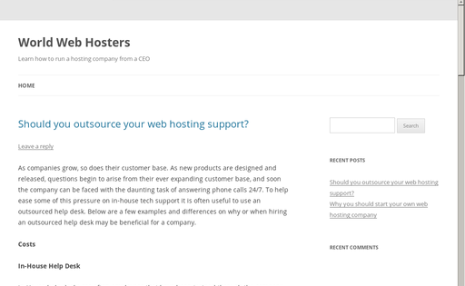 WorldWebHosters.com