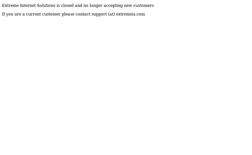 Extreme Internet Solutions
