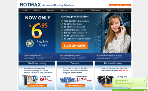Rotmax - Advanced Hosting Solutions