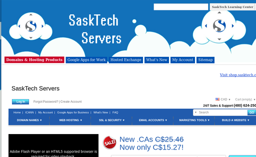 SaskTech Servers