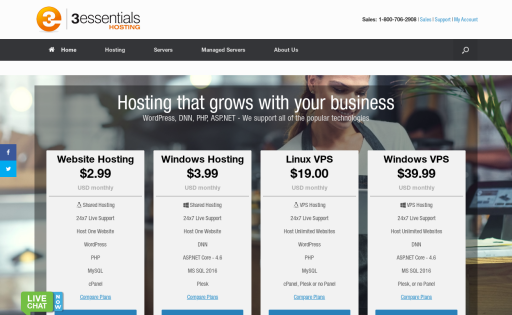 3essentials Hosting