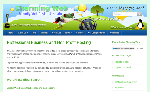 Charming Web