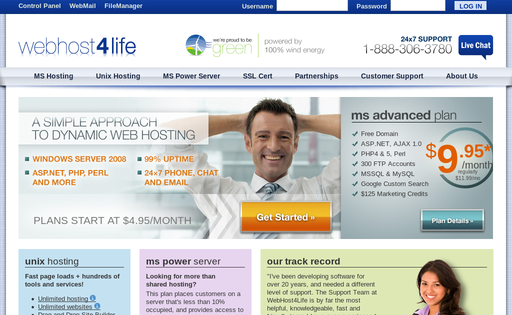 Webhost4life
