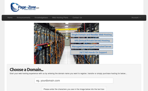 Page Zone Web Hosting