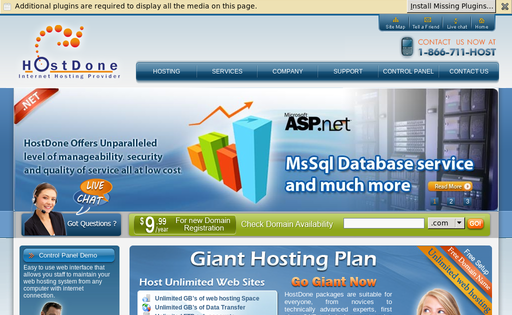 HostDone Inc