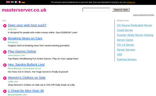 Masterserver Limited