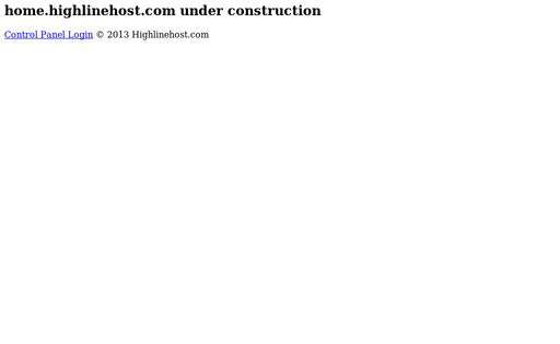 Highline Web