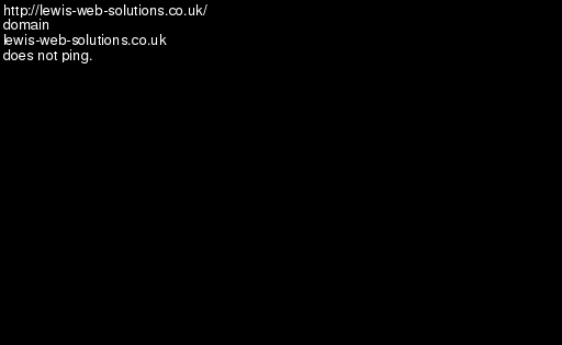 lewis web solutions