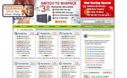NetHostSpace